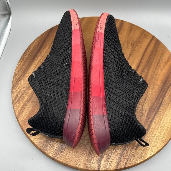 Nobull Mesh Runner Mens Size 13 Red Black Running Sneakers - Picture 6 of 8